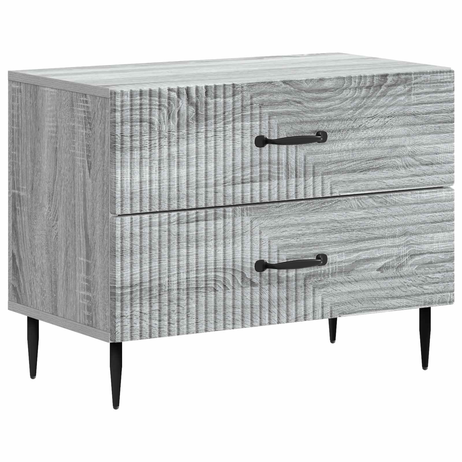 Natskab Grå sonoma-eg 62 x 34,5 x 47,5 cm Konstrueret træ