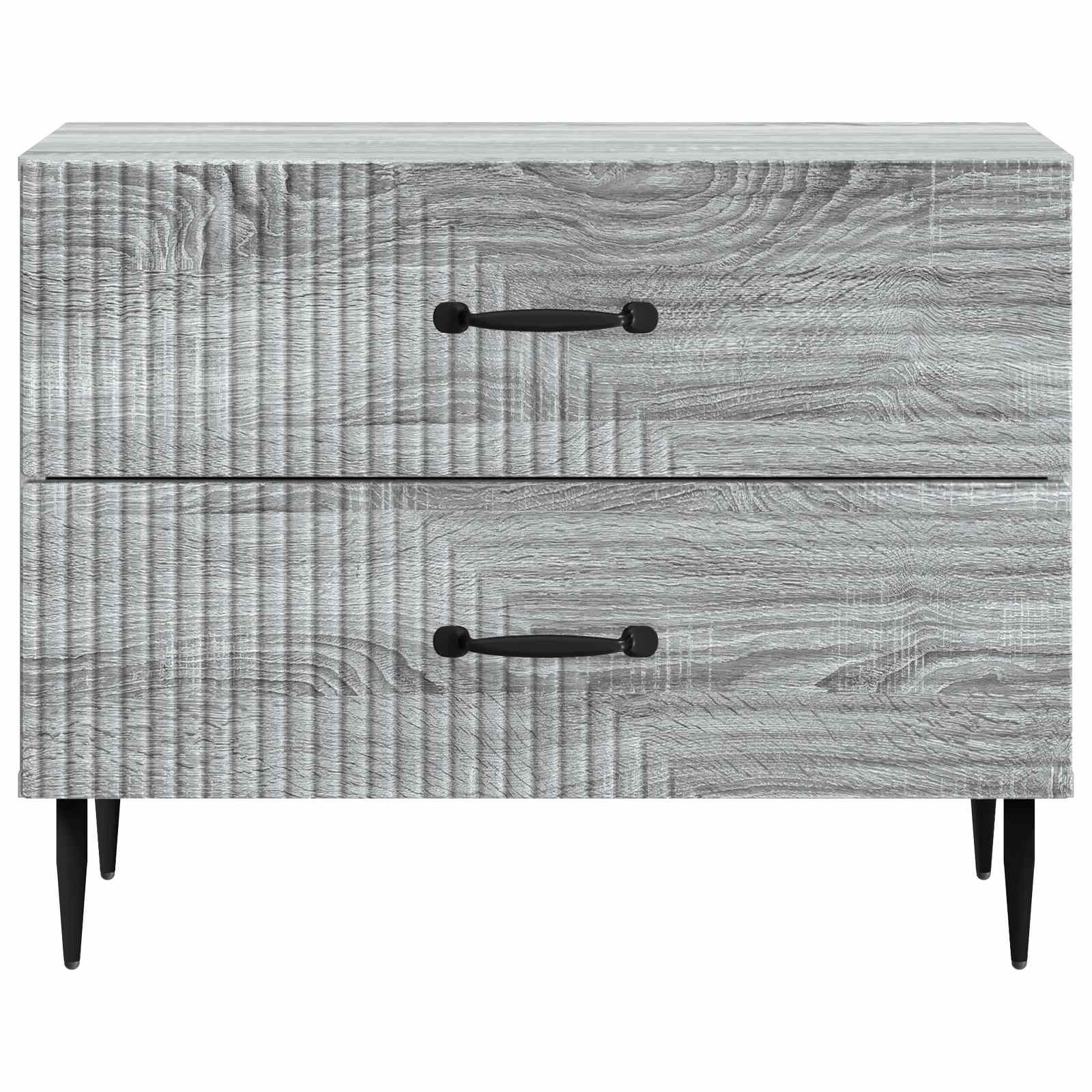 Natskab Grå sonoma-eg 62 x 34,5 x 47,5 cm Konstrueret træ