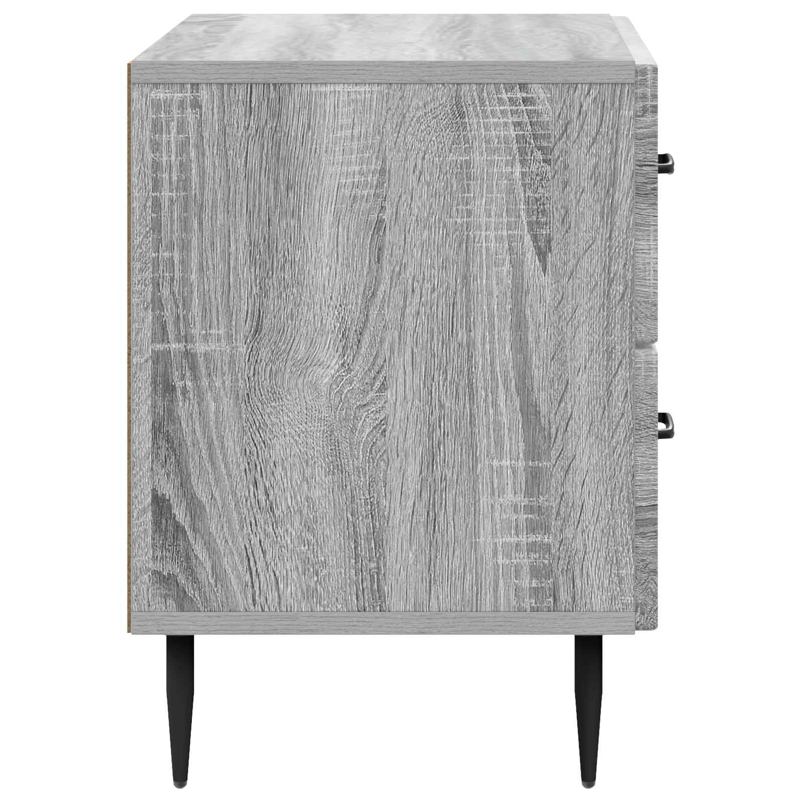 Natskab Grå sonoma-eg 62 x 34,5 x 47,5 cm Konstrueret træ
