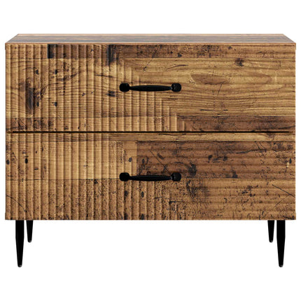 Natskab Gammelt træ 62 x 34,5 x 47,5 cm Konstrueret træ
