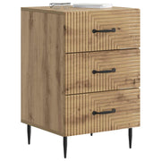 Natskab med skuffe Artisan-eg 43 x 41 x 66,5 cm Konstrueret træ