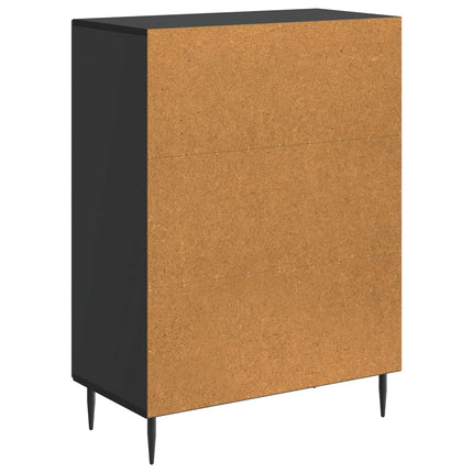 Sideboard Sort 66 x 34,5 x 89,5 cm Konstrueret træ