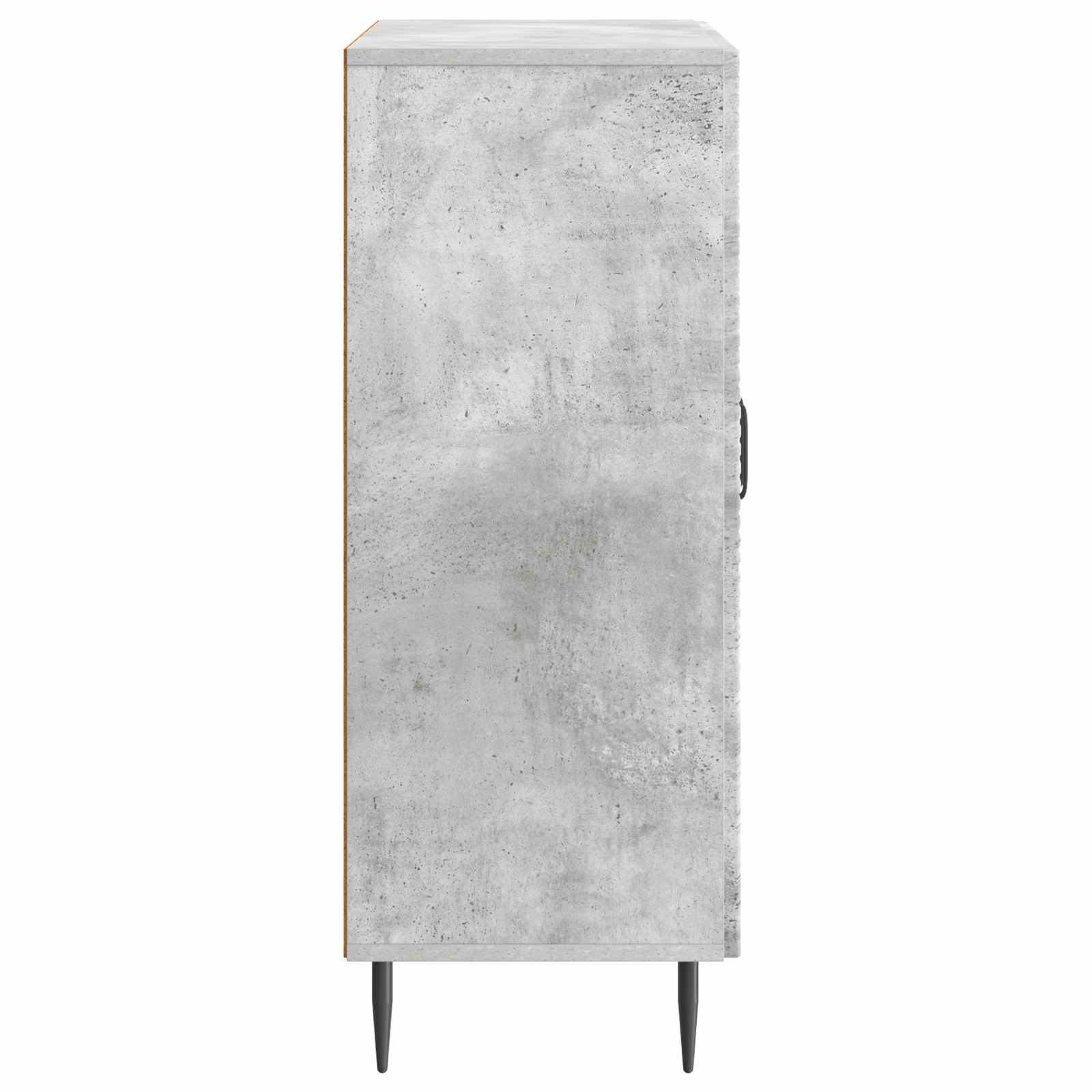 Sideboard Betongrå 66 x 34,5 x 89,5 cm Konstrueret træ