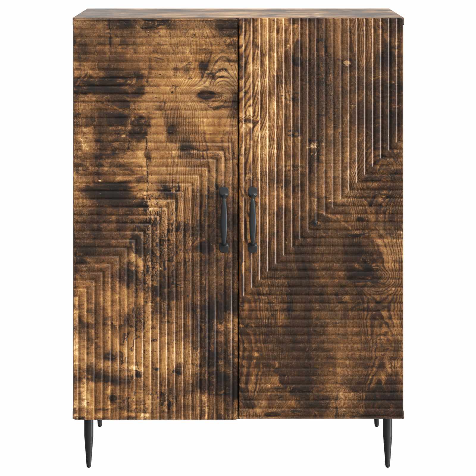 Sideboard Røget eg 66 x 34,5 x 89,5 cm Konstrueret træ