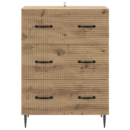 Skuffeskab 66 x 34,5 x 89,5 cm Konstrueret træ Artisan-eg