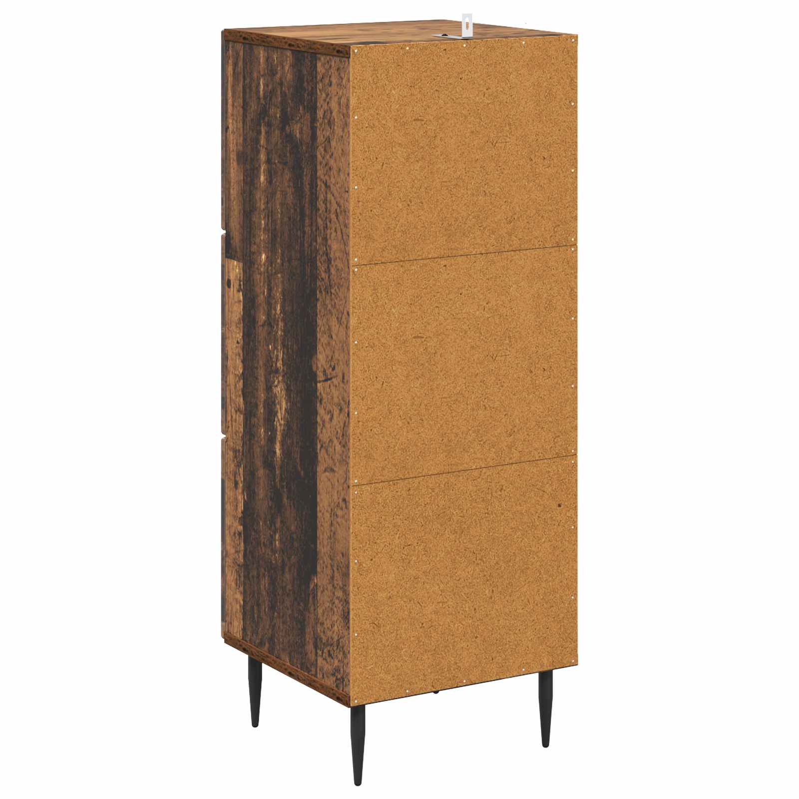 Skuffeskab Gammelt træ 33 x 34,5 x 89,5 cm Konstrueret træ