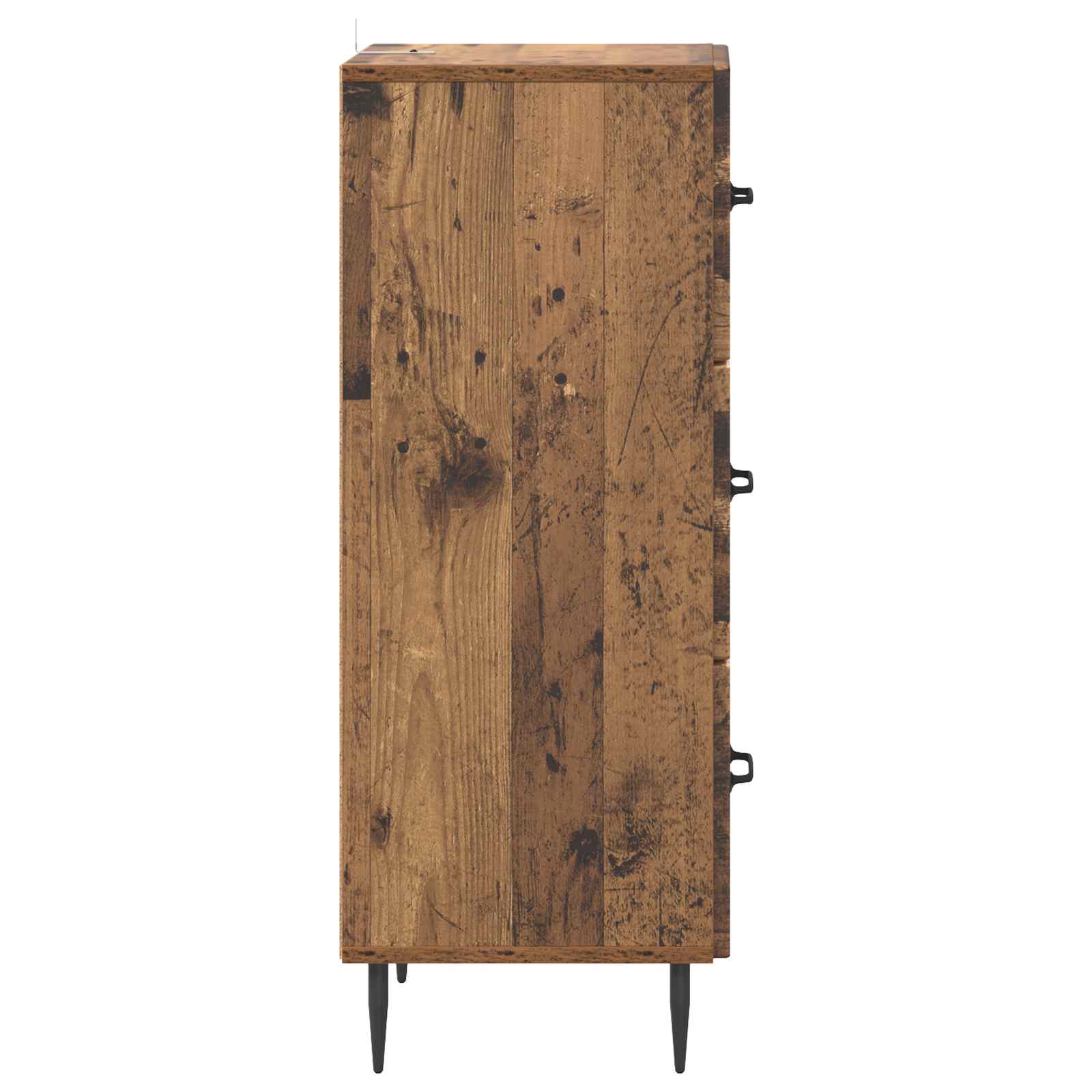 Skuffeskab Gammelt træ 33 x 34,5 x 89,5 cm Konstrueret træ