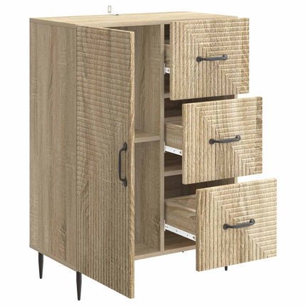 Sideboard Sonoma-eg 66 x 34,5 x 89,5 cm Konstrueret træ