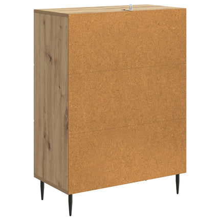 Sideboard Artisan-eg 66 x 34,5 x 89,5 cm Konstrueret træ