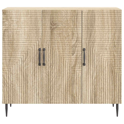 Sideboard Sonoma-eg 89 x 34,5 x 80 cm Konstrueret træ