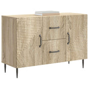 Sideboard Sonoma-eg 89 x 34,5 x 60 cm Konstrueret træ