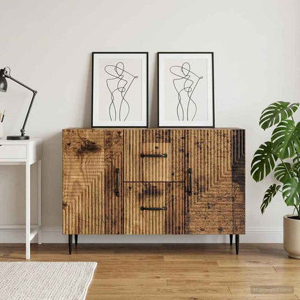 Sideboard Gammelt træ 89 x 34,5 x 60 cm Konstrueret træ