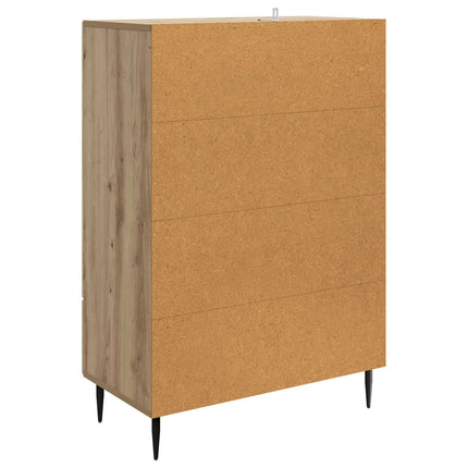 Sideboard Artisan-eg 66 x 34,5 x 95 cm Konstrueret træ