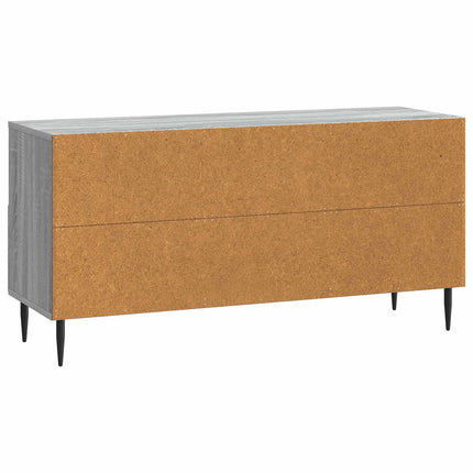 TV-skab Grå sonoma-eg 102 x 34,5 x 50 cm Konstrueret træ
