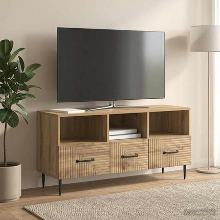 TV-skab 102 x 34,5 x 50 cm Artisan-eg Konstrueret træ