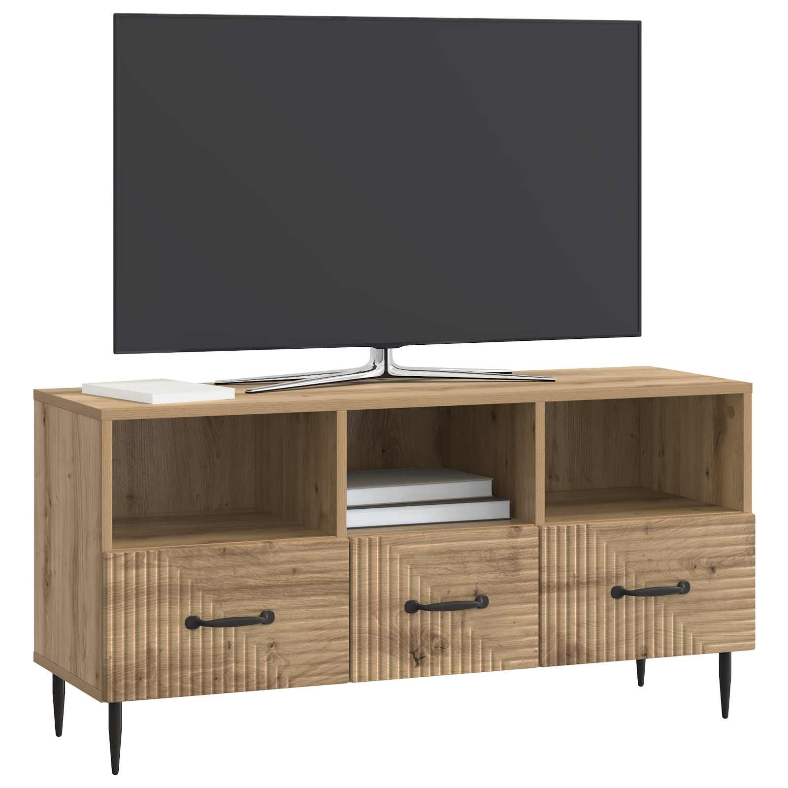 TV-skab Artisan-eg 102 x 34,5 x 50 cm Konstrueret træ