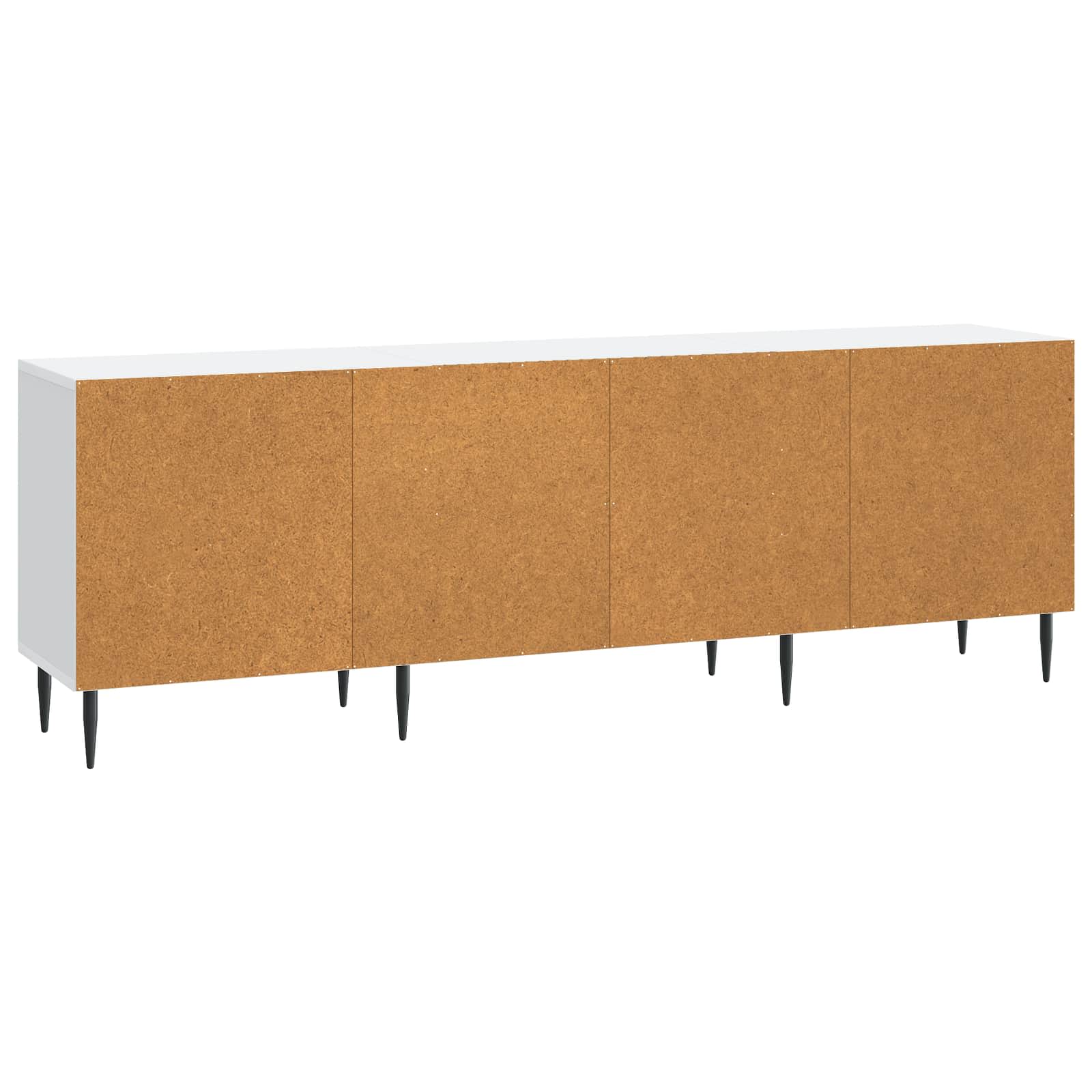 TV-skab Hvid 150 x 31 x 50 cm Konstrueret træ