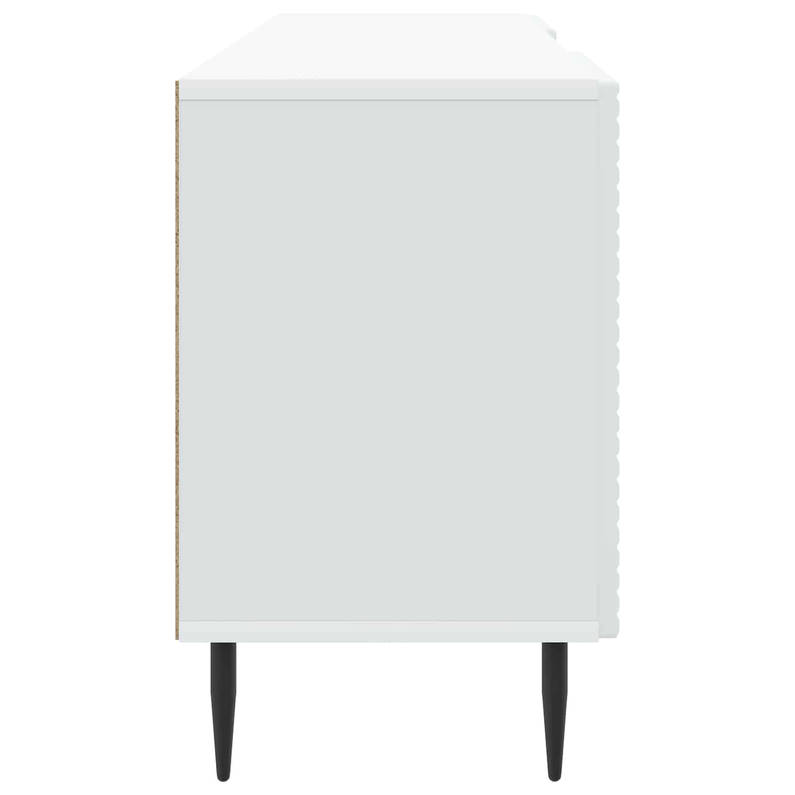 TV-skab Hvid 150 x 31 x 50 cm Konstrueret træ
