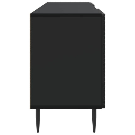 TV-skab Sort 150 x 31 x 50 cm Konstrueret træ