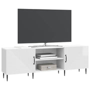 TV-skab Hvid højglans 150 x 31 x 50 cm Konstrueret træ