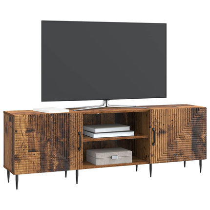 TV-skab 150 x 31 x 50 cm Gammelt træ Konstrueret træ