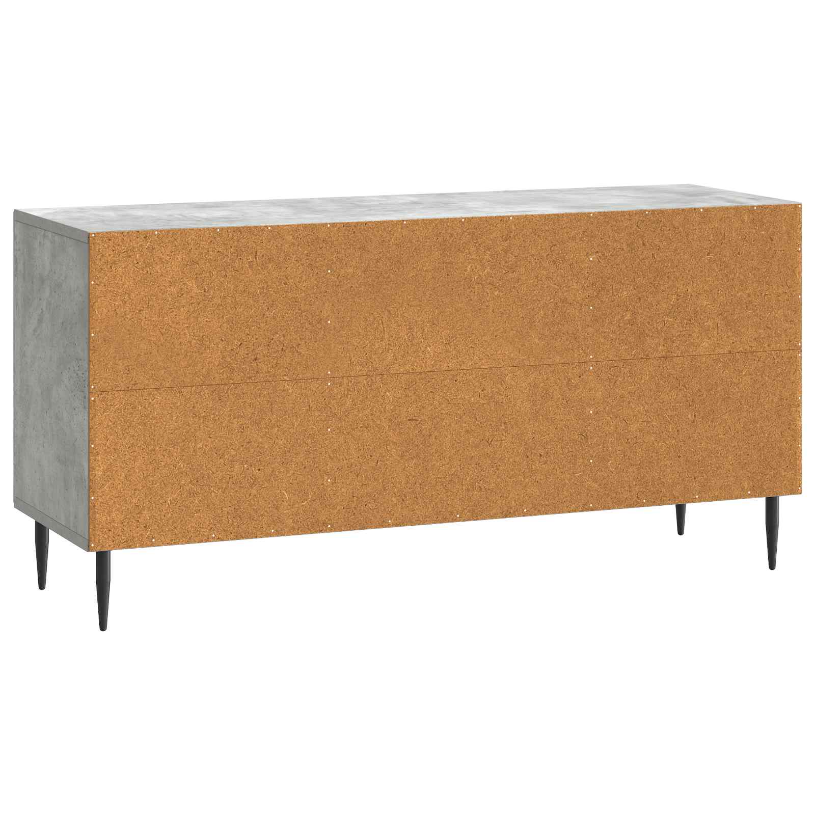 TV-skab Betongrå 102 x 34,5 x 50 cm Konstrueret træ