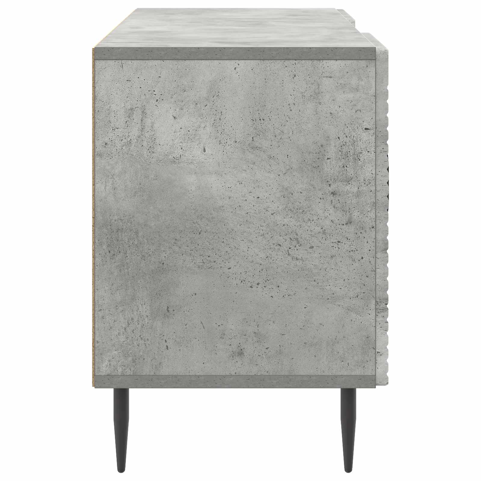 TV-skab Betongrå 102 x 34,5 x 50 cm Konstrueret træ