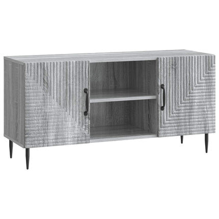 TV-skab Grå sonoma-eg 102 x 34,5 x 50 cm Konstrueret træ