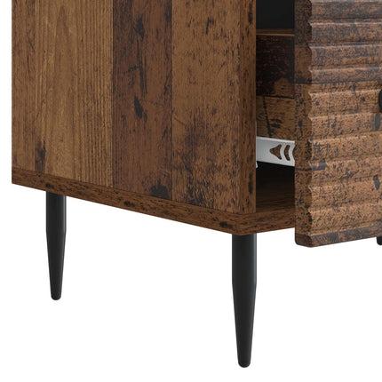 TV-skab Gammelt træ 147 x 34,5 x 30 cm Konstrueret træ