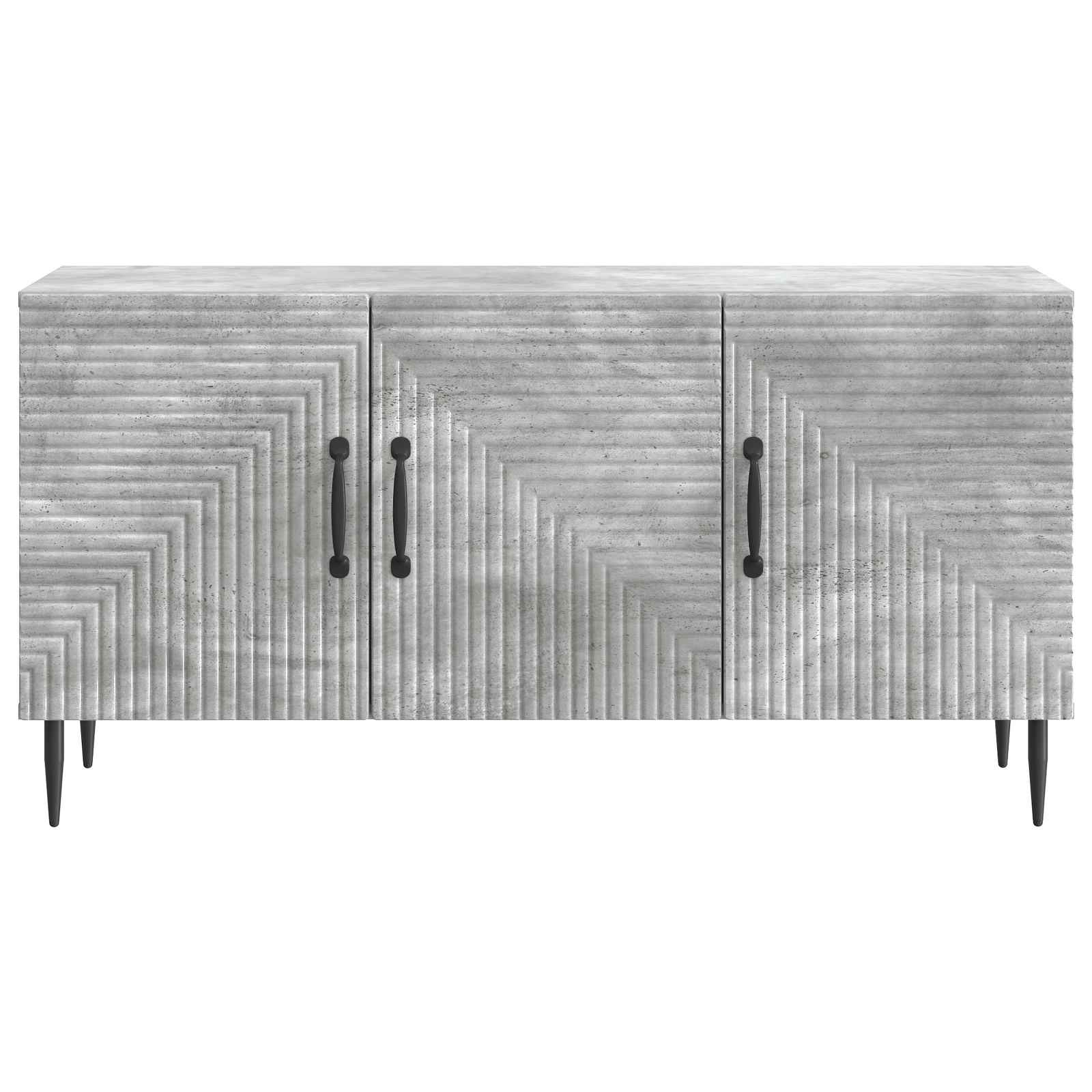 TV-skab Betongrå 99 x 34,5 x 50 cm Konstrueret træ