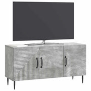 TV-skab Betongrå 99 x 34,5 x 50 cm Konstrueret træ