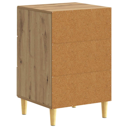 Sengebord Artisan-eg 43 x 39,5 x 66,5 cm Konstrueret træ