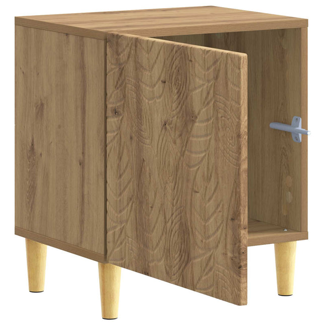 Sengebord Artisan-eg 43 x 34,5 x 50 cm Konstrueret træ