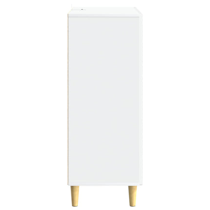 Sideboard Hvid 66 x 34,5 x 90 cm Konstrueret træ