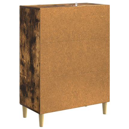Skuffeskab Røget eg 66 x 34,5 x 90 cm Konstrueret træ