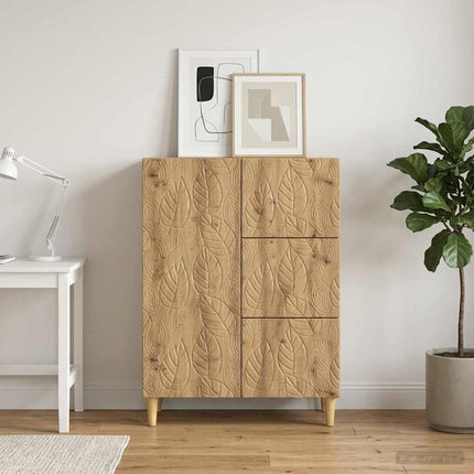 Sideboard Artisan-eg 66 x 34,5 x 90 cm Konstrueret træ
