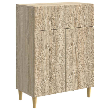 Sideboard Sonoma-eg 66 x 34,5 x 90 cm Konstrueret træ