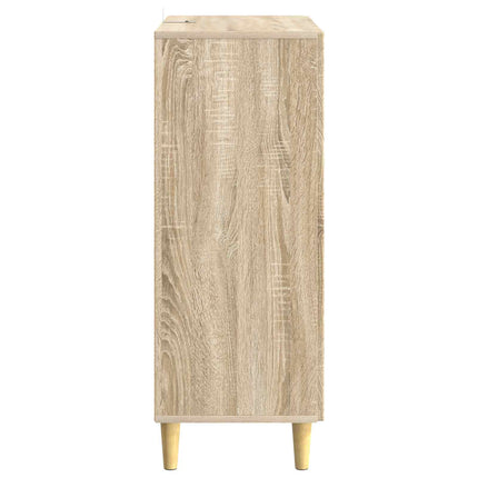 Sideboard Sonoma-eg 66 x 34,5 x 90 cm Konstrueret træ