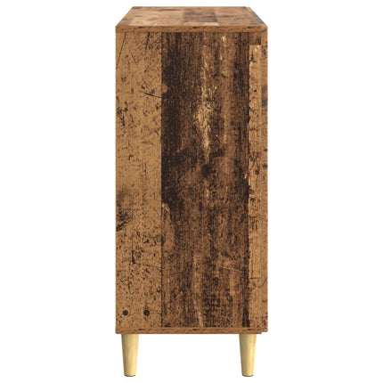 Sideboard Gammelt træ 89 x 34,5 x 80 cm Konstrueret træ