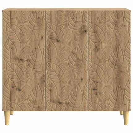 Sideboard Artisan-eg 89 x 34,5 x 80 cm Konstrueret træ