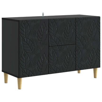 Sideboard Sort 89 x 34,5 x 60 cm Konstrueret træ