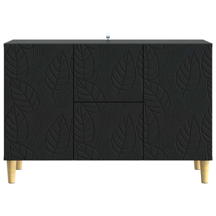 Sideboard Sort 89 x 34,5 x 60 cm Konstrueret træ