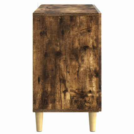 Sideboard Røget eg 89 x 34,5 x 60 cm Konstrueret træ