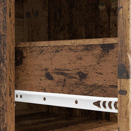 Sideboard Gammelt træ 66 x 34,5 x 95 cm Konstrueret træ