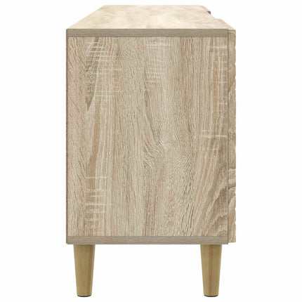 TV-skab 150 x 31 x 50 cm Sonoma-eg Konstrueret træ