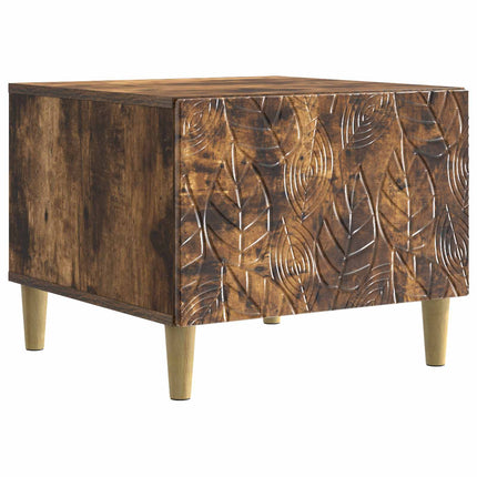 Sofabord Røget eg 50 x 49 x 40 cm Konstrueret træ