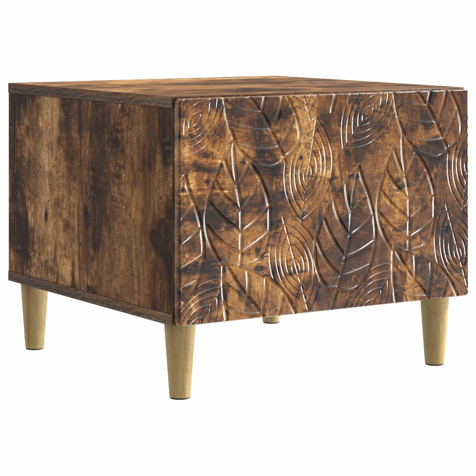 Sofabord Røget eg 50 x 49 x 40 cm Konstrueret træ