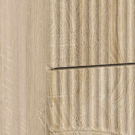 Natskab 2 stk. Sonoma-eg 43 x 34,5 x 44,5 cm Konstrueret træ