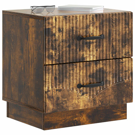 Natskab med skuffe Røget eg 43 x 34,5 x 44,5 cm Konstrueret træ