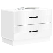 Natskab Hvid højglans 62 x 34,5 x 44,5 cm Konstrueret træ